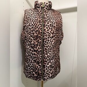 Michael Kors Leopard Print Vest